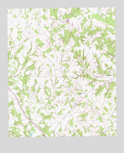 Smyrna, TX USGS Topographic Map