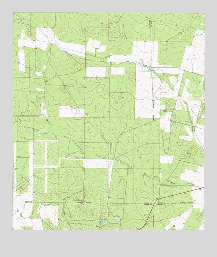 Snake Creek, TX USGS Topographic Map