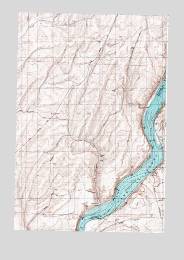 Snake River, WA USGS Topographic Map