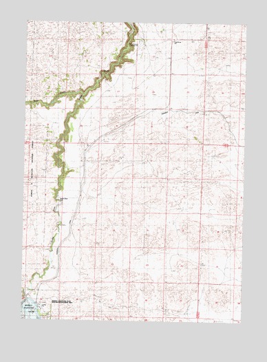 Snake River Falls, NE USGS Topographic Map