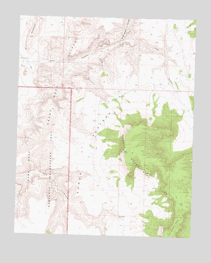 Snap Canyon East, AZ USGS Topographic Map