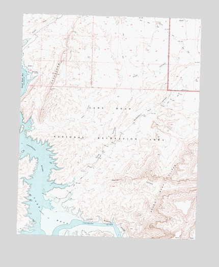 Snap Canyon West, AZ USGS Topographic Map