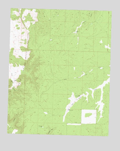 Snap Draw, AZ USGS Topographic Map