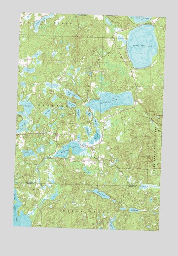 Snider Lake, MN USGS Topographic Map
