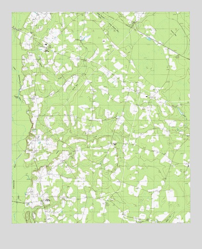 Sniders Crossroads, SC USGS Topographic Map