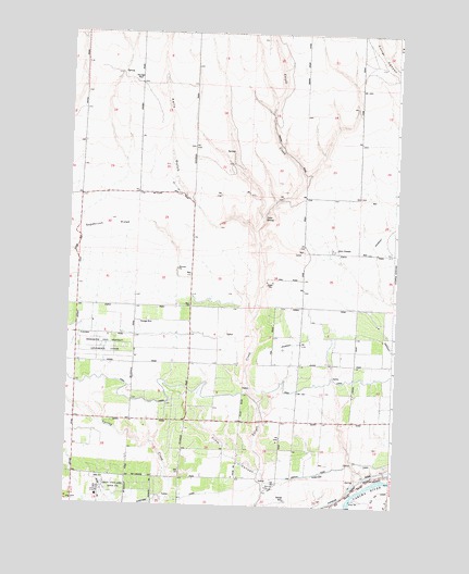 Snipes Creek, WA USGS Topographic Map