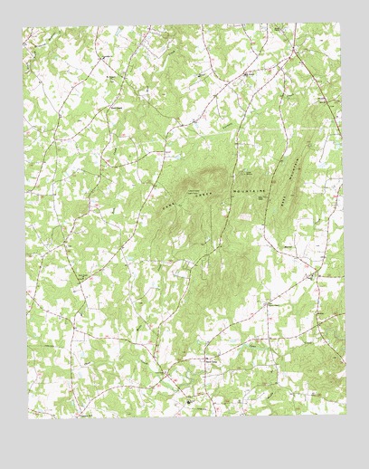 Snow Camp, NC USGS Topographic Map