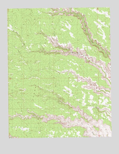 Snow Flat Spring Cave, UT USGS Topographic Map