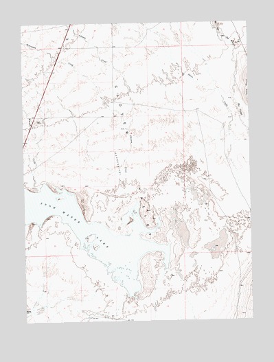 Snow Water Lake, NV USGS Topographic Map