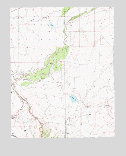 Snowden Lake, CO USGS Topographic Map