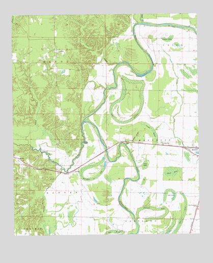 Snyder, AR USGS Topographic Map