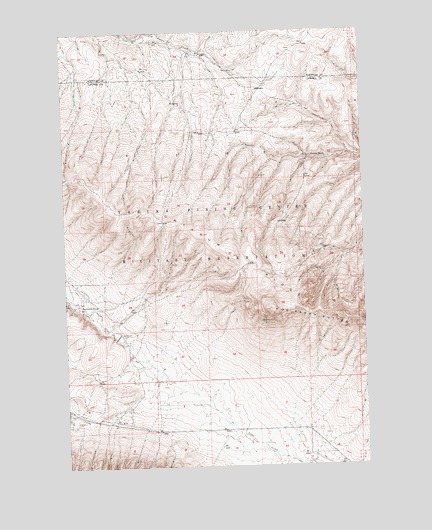 Black Rock Spring NW, WA USGS Topographic Map