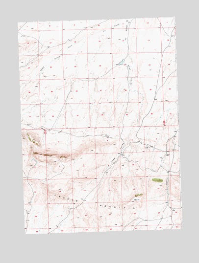 Soap Holes, WY USGS Topographic Map