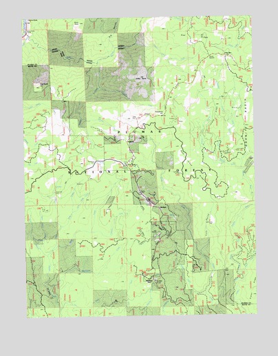 Soapstone Hill, CA USGS Topographic Map