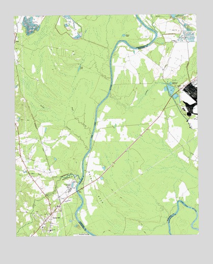 Society Hill, SC USGS Topographic Map