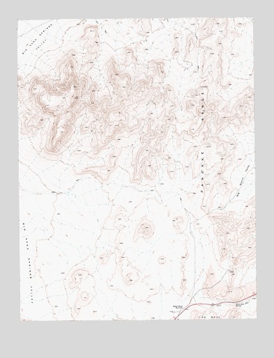 Black Rock Summit, NV USGS Topographic Map