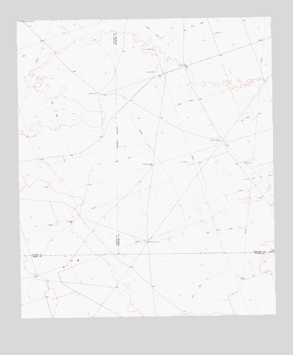 Soda Lake NE, TX USGS Topographic Map