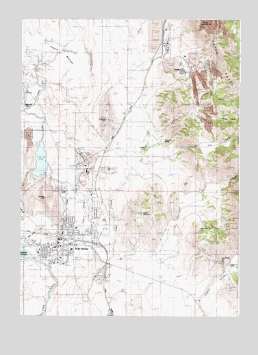 Soda Springs, ID USGS Topographic Map