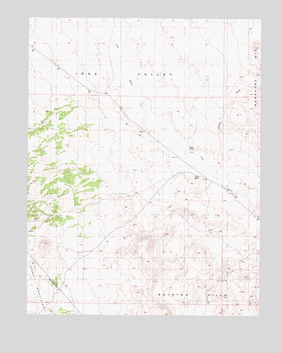 Black Spring, NV USGS Topographic Map