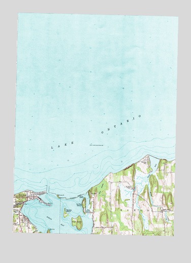 Sodus Point, NY USGS Topographic Map