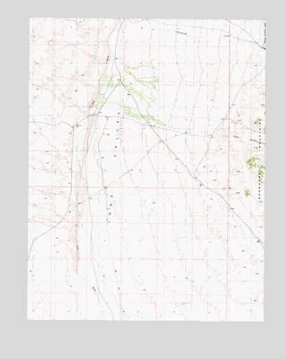 Black Spring NW, NV USGS Topographic Map