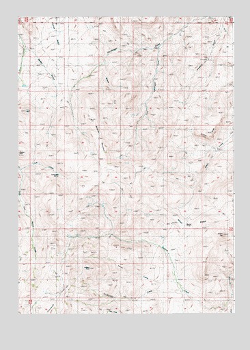Soldier Cap, ID USGS Topographic Map