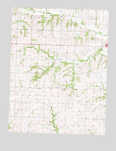 Soldier Creek NE, KS USGS Topographic Map