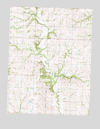 Soldier Creek NW, KS USGS Topographic Map