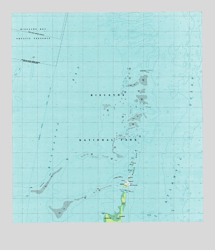 Soldier Key, FL USGS Topographic Map