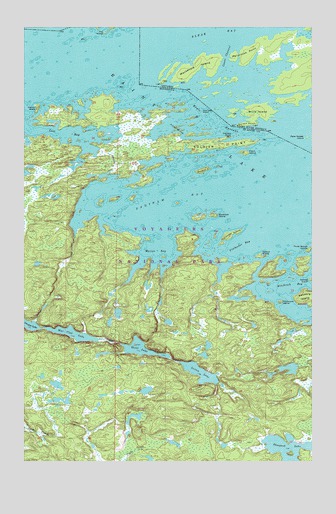 Soldier Point, MN USGS Topographic Map