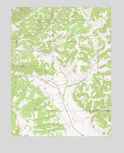 Soldier Summit, UT USGS Topographic Map