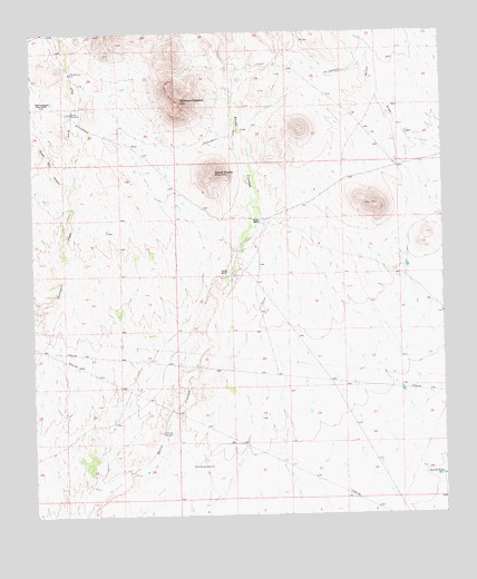 Soldiers Farewell Hill, NM USGS Topographic Map