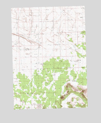 Soldiers Cap, OR USGS Topographic Map