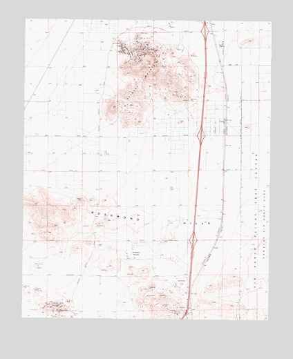 Soledad Mountain, CA USGS Topographic Map