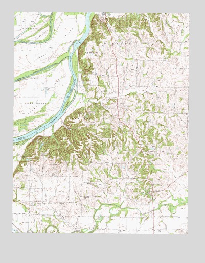 Solitude, IN USGS Topographic Map