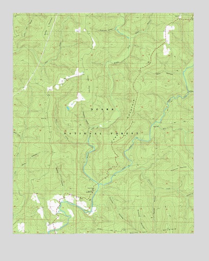 Solo, AR USGS Topographic Map