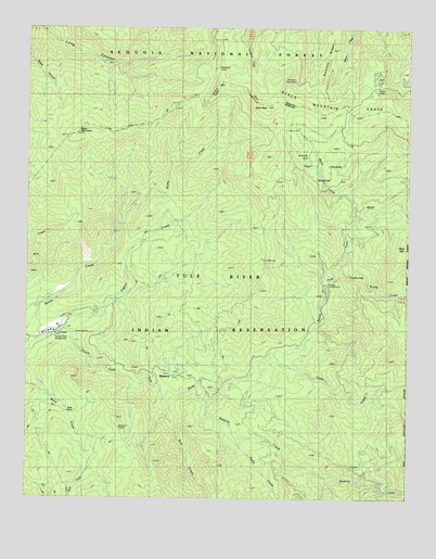 Solo Peak, CA USGS Topographic Map