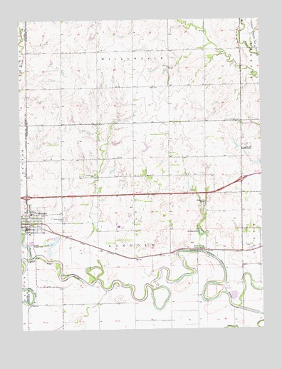Solomon, KS USGS Topographic Map
