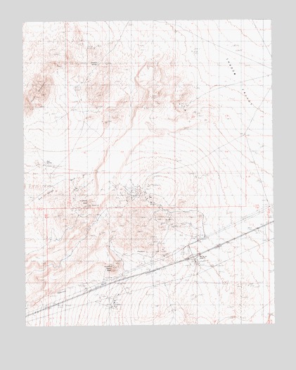 Solomons Knob, CA USGS Topographic Map