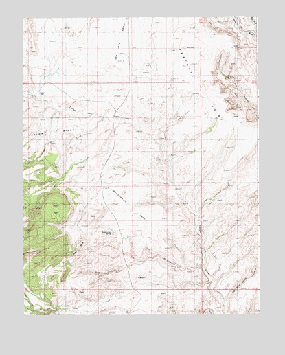 Black Table, UT USGS Topographic Map