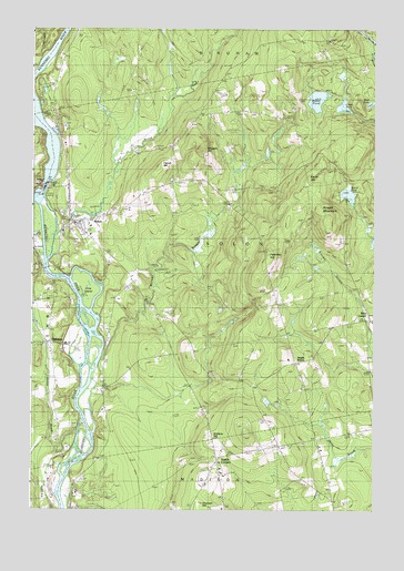 Solon, ME USGS Topographic Map
