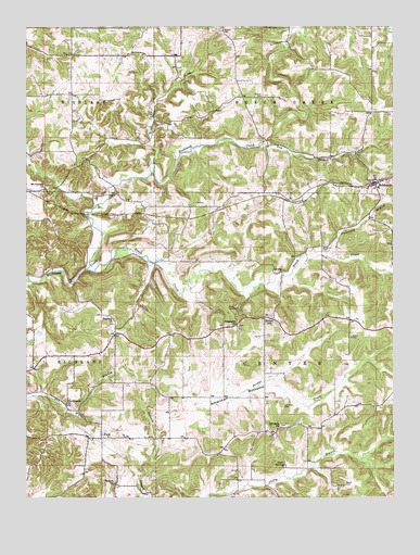 Solsberry, IN USGS Topographic Map