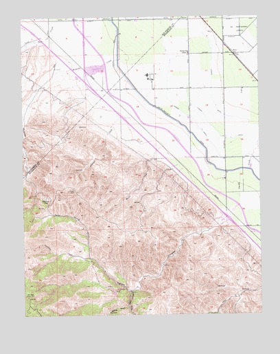 Solyo, CA USGS Topographic Map