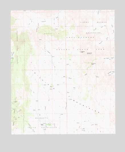 Sombrero Peak, CA USGS Topographic Map