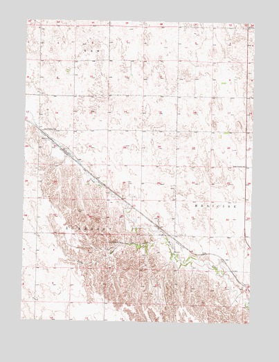 Somerset, NE USGS Topographic Map