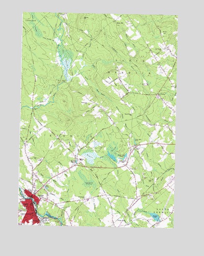 Somersworth, NH USGS Topographic Map