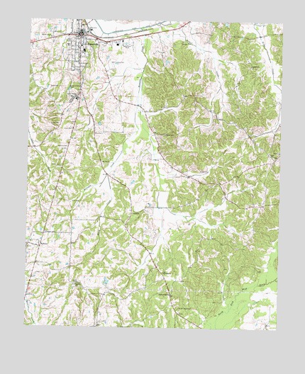 Somerville, TN USGS Topographic Map