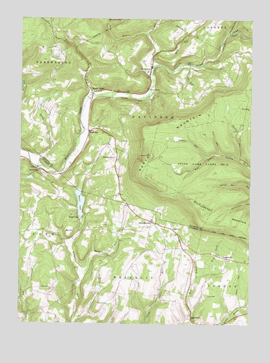 Sonestown, PA USGS Topographic Map