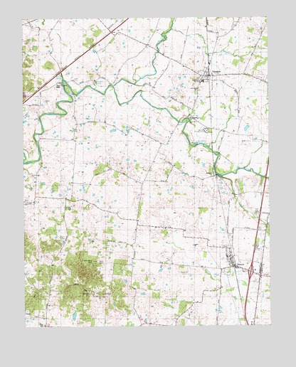 Sonora, KY USGS Topographic Map