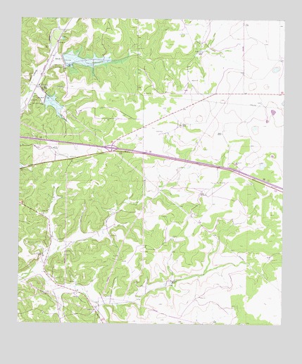 Sonora SE, TX USGS Topographic Map